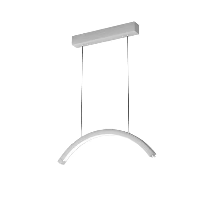 Karma LED 28″ Ceiling Mounted Lamp White