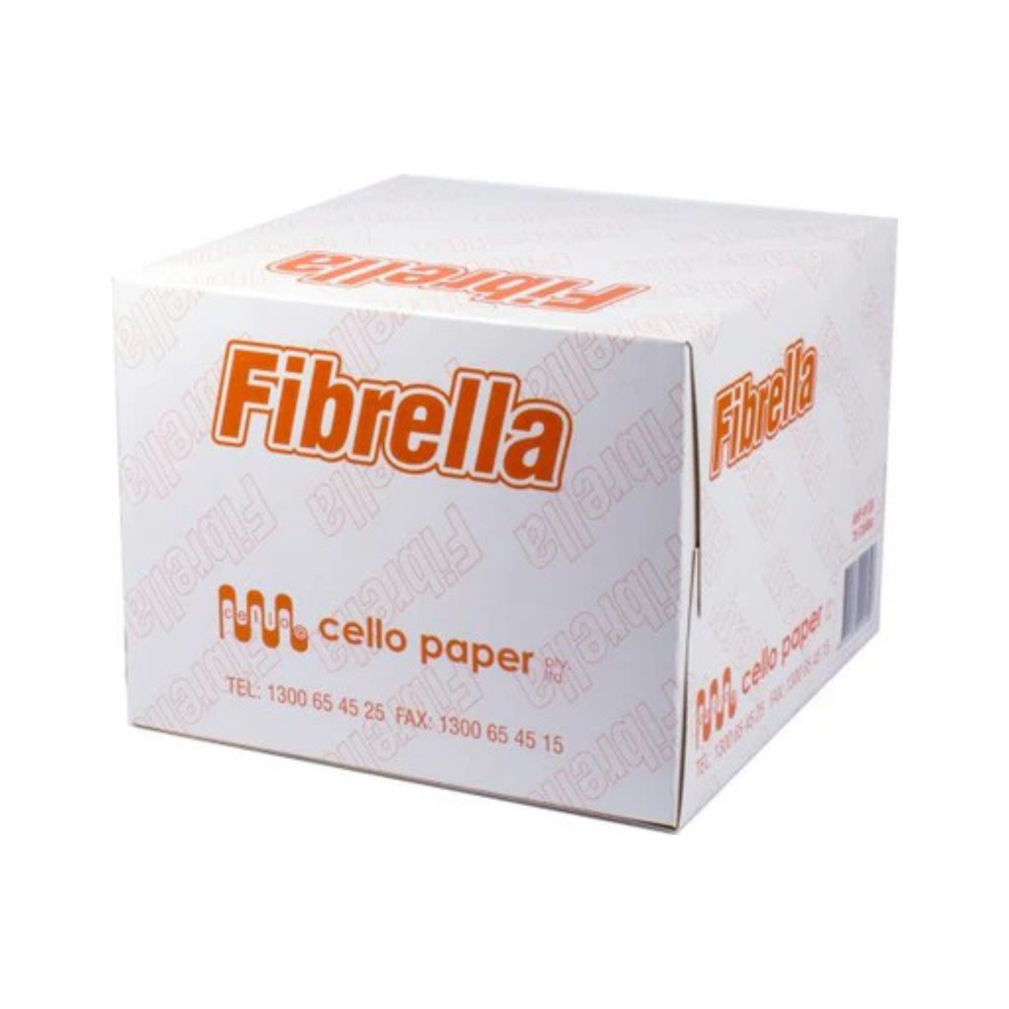 Fibrella low-lint disposable wipes, 75 sheets, for beauty therapy and clinic use