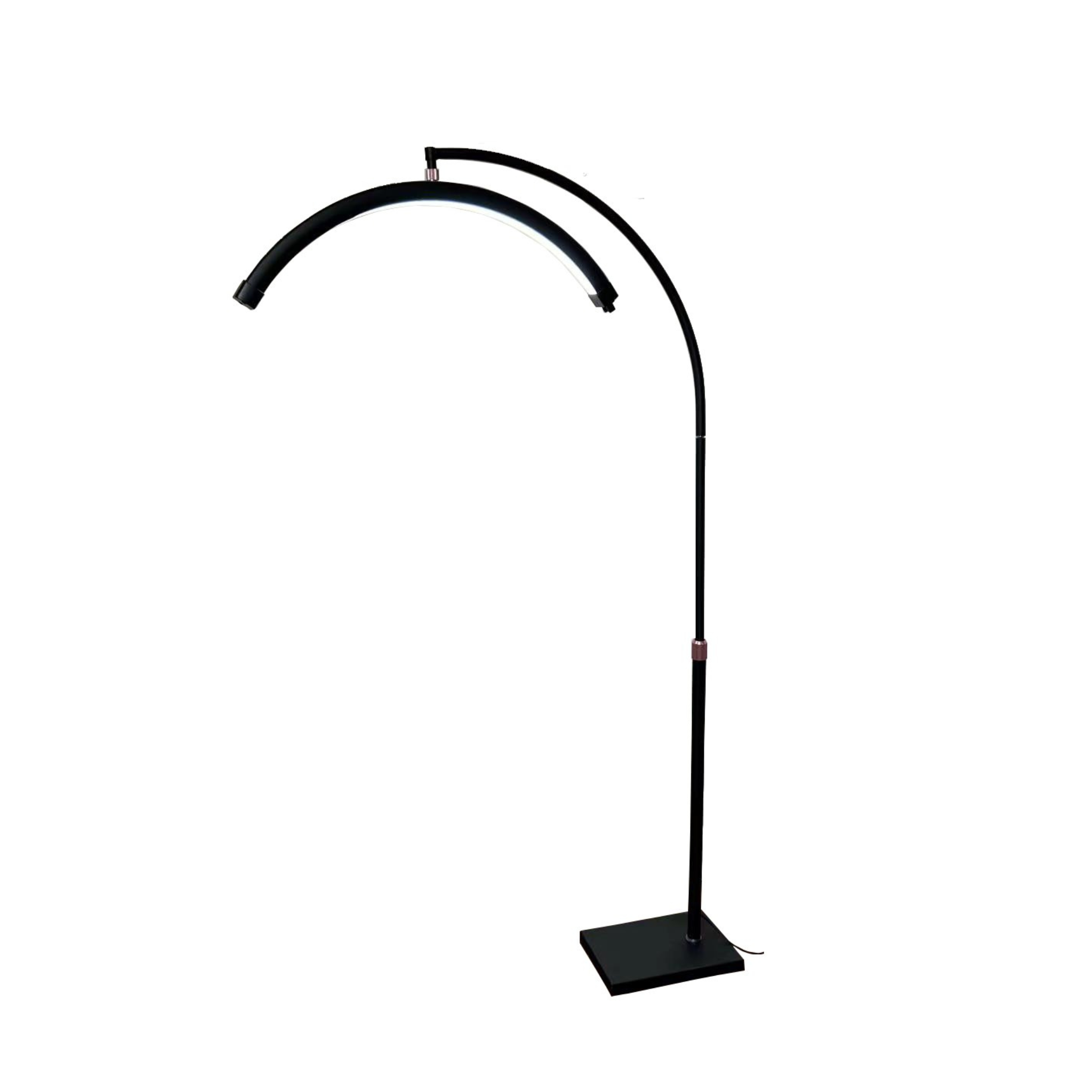 Karma Half Moon 28-inch LED beauty light with adjustable colour and brightness for salon treatments